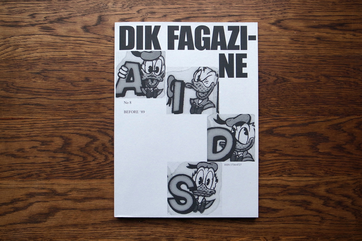 Okładka 8. numeru ​DIK Fagazine, zdjęcie dzięki uprzejmości Karola Radziszewskiego